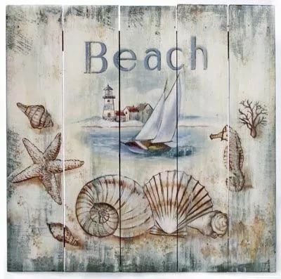 Декупажная карта морская тематика