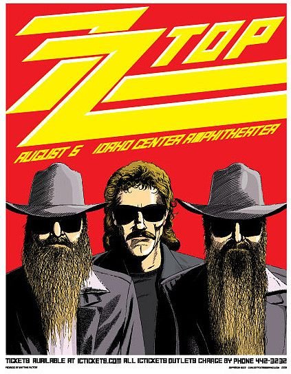 ZZ Top Постер 70