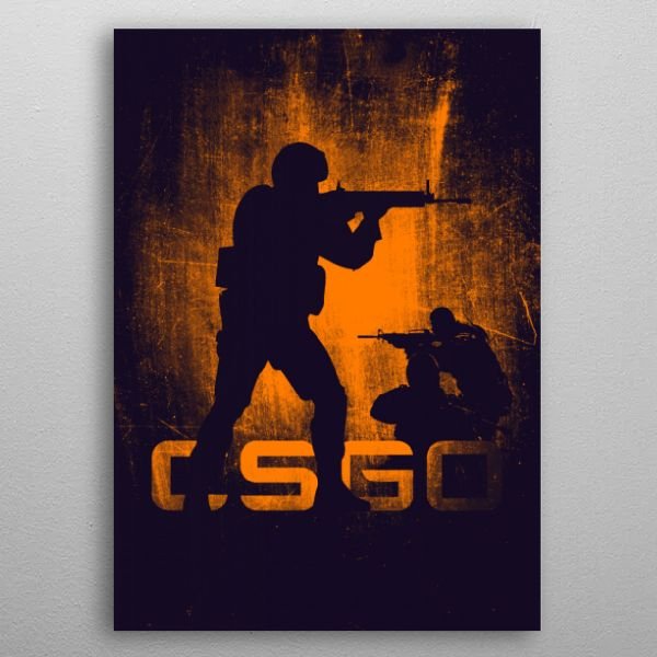 CSGO плакат