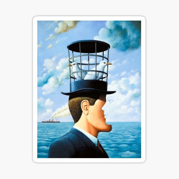 Рене Магритт автопортрет 1923