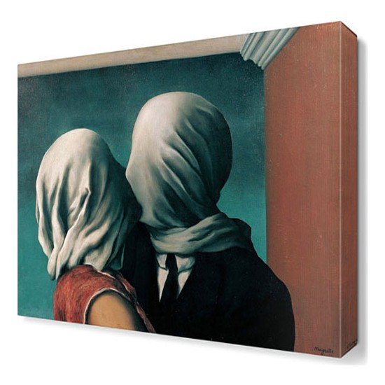 Рене Магритт влюбленные