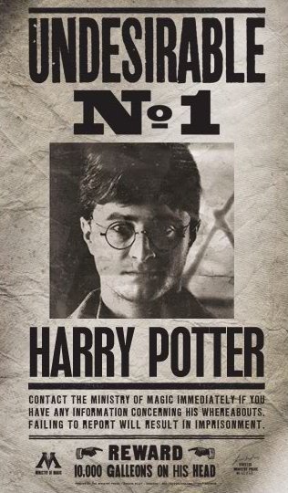 Нежелательное лицо номер 1 Гарри Поттер