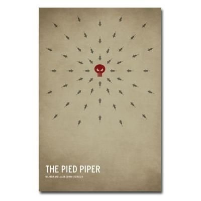 Минималистичный Постер к мультиками