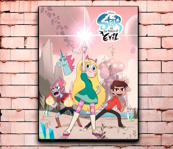 Звёздная принцесса и силы зла Постер