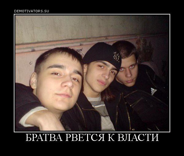 Постер братва рвется к власти (48 фото)