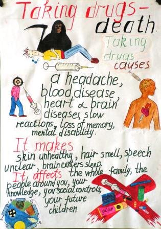 Плакат по английскому языку здоровый образ жизни