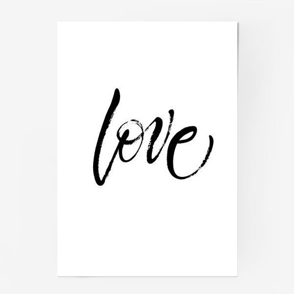 Постеры Love для печати