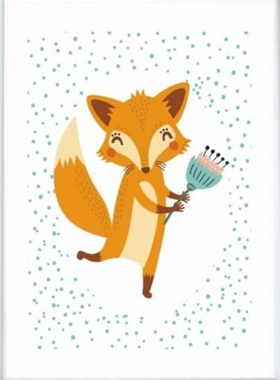 Постер лиса