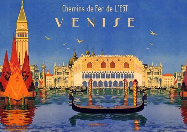 Постер в венецианском стиле
