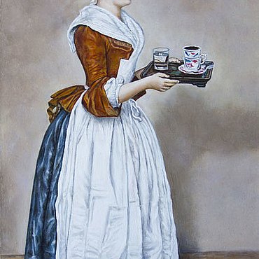 Жан-Этьен Лиотар. "Прекрасная Шоколадница"