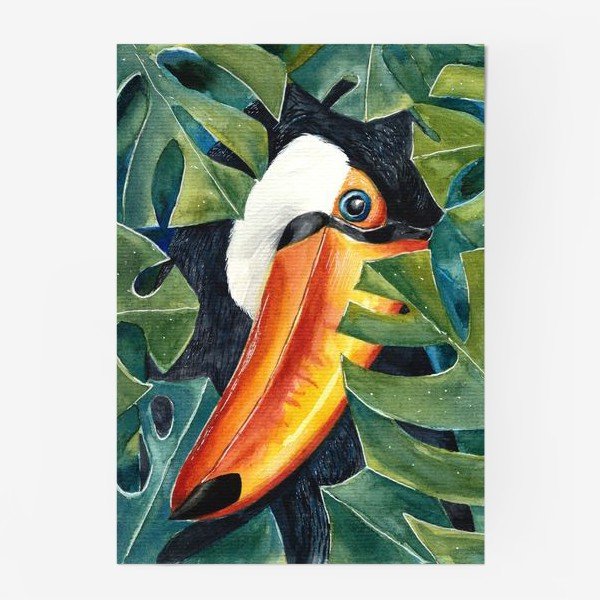 Нарисовать тукана