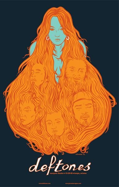 Deftones плакат