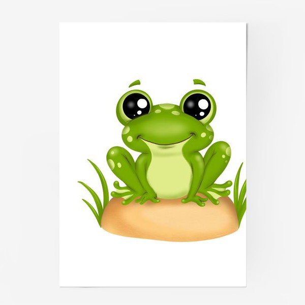 Постеры с лягушками