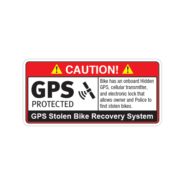 Anti-Theft System наклейка