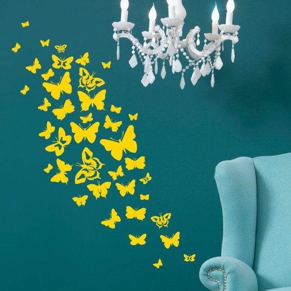 Бабочки на стену
