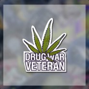 Наклейка ветеран нарковойн