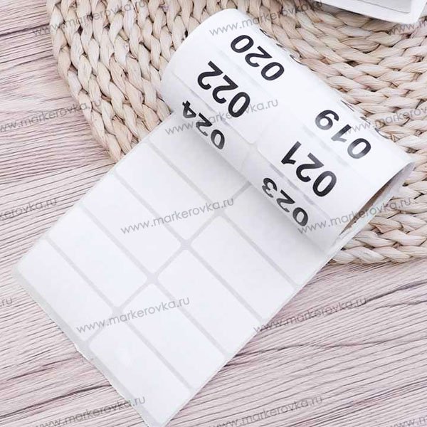 Наклейки со штрих кодами