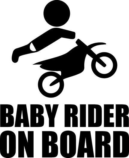 Мото наклейки на авто