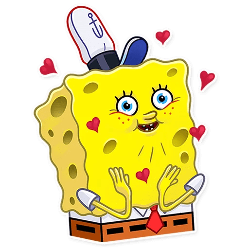Наклейка Спанч Боб