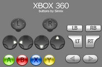 Кнопки Xbox 360