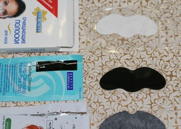 Полоски для носа от черных точек