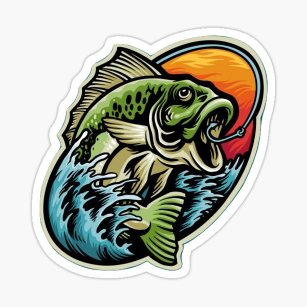 Рыболовные наклейки