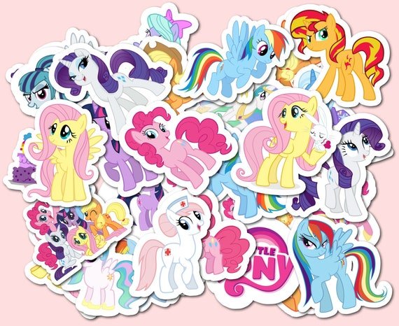 Стикеры пони