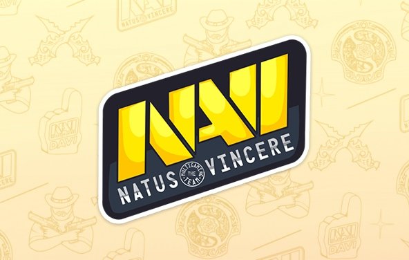 Наклейка КС го Navi