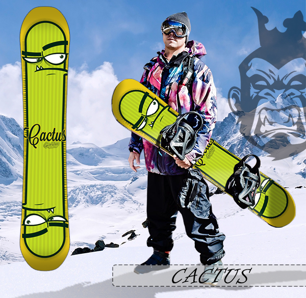 Наклейка на авто сноуборд