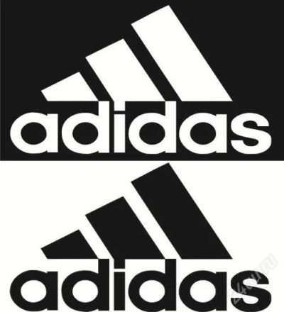 Наклейка adidas