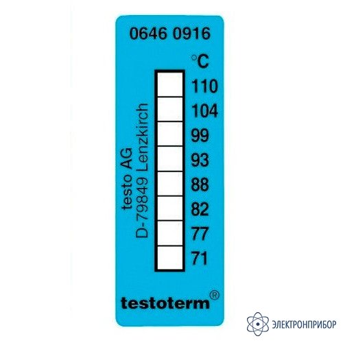 0646 0072 — Круглые термоиндикаторы 60°c/82°c