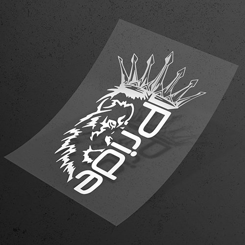 Наклейка Pride car Audio на ВАЗ 2107