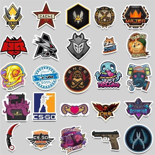 Наклейки "оружие"