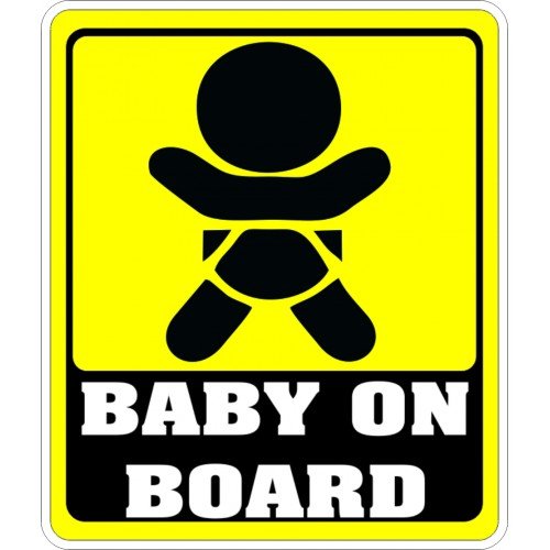 Ребенок в машине наклейка Baby on Board