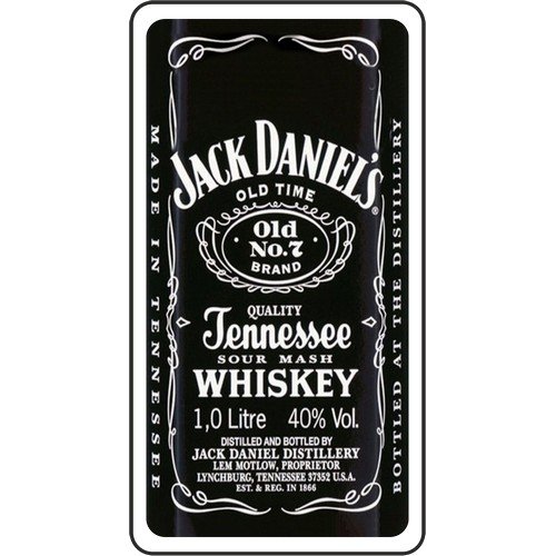 Этикетка виски Джек Дэниэлс для печати