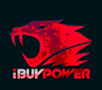 Наклейка IBUYPOWER голографическая Катовице 2014