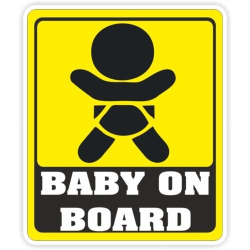 Ребенок в машине наклейка Baby on Board
