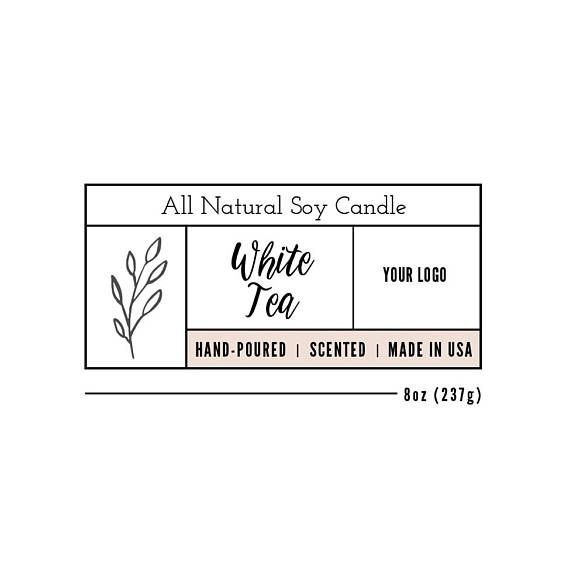 Этикетки для свечей