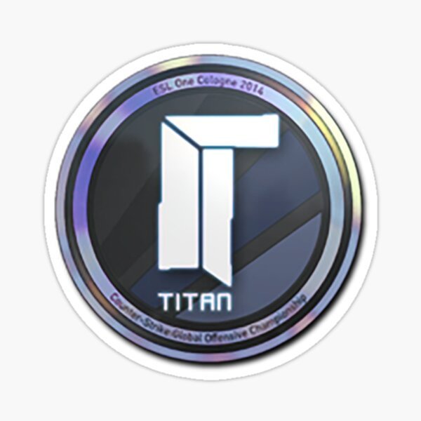Наклейка Титан КС го