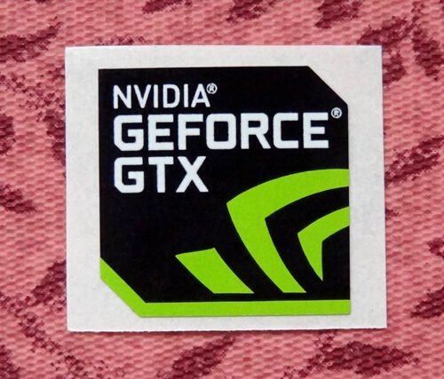 GEFORCE GTX 1060 наклейка