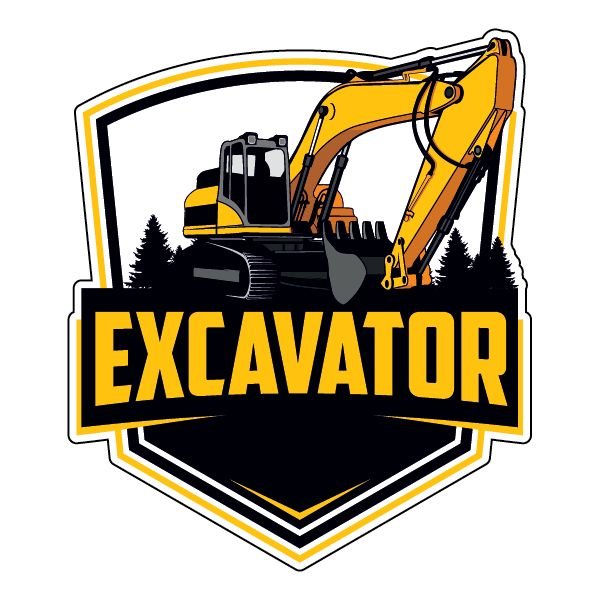 Наклейки на экскаватор