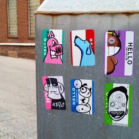 Идеи для стикеров граффити
