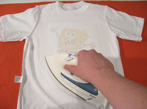 Наклейки на одежду утюгом