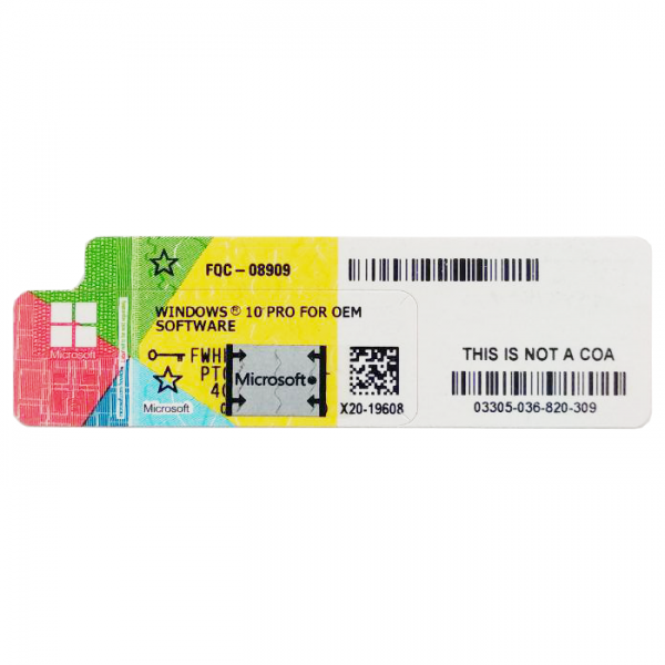 Лицензия OEM Windows 10 Pro 64-