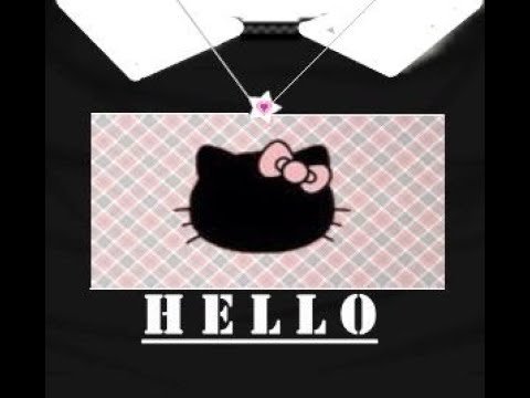 T-Shirt для РОБЛОКС hello Kitty