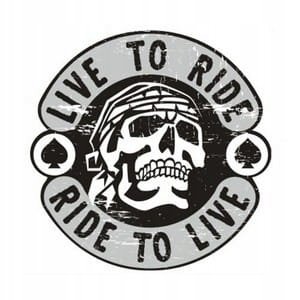 Наклейка череп для Jeep