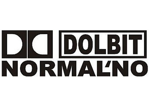 Долбит нормально наклейка на авто