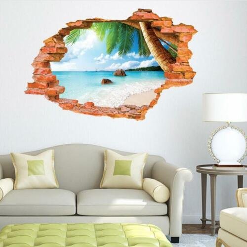 3д наклейки на стену