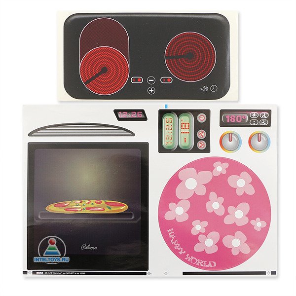 Наклейки на плиту электрическую