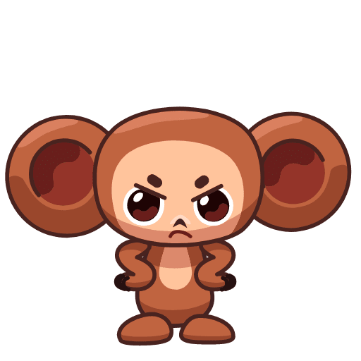 Чебурашка gif